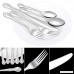 Silver Crown Town & Country Pattern Stainless Steel Cutlery Flatware 20-Piece Silverware Set Service for 4 - B075D7MK9N